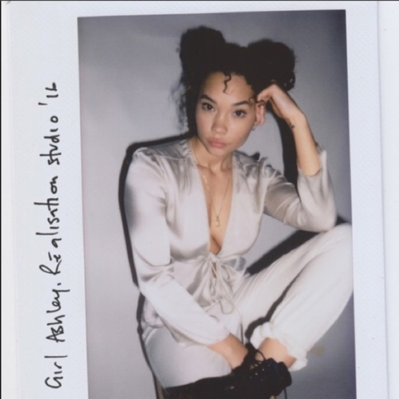 REALISATION PAR BIANCA Top Silver 100% Silk XS - Picture 4 of 8